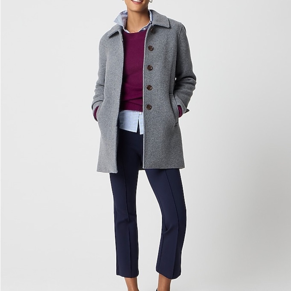 J. Crew Wool Blend Car Coat size 20 NWT